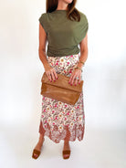 Benny Draped Mesh Top - Swoon Boutique New Orleans
