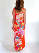 Betsy Sunset Blooms Maxi Dress - Swoon Boutique New Orleans