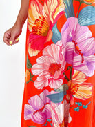 Betsy Sunset Blooms Maxi Dress - Swoon Boutique New Orleans