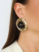 Black Odette Earrings - Swoon Boutique New Orleans