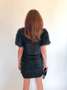 Black Tie Hampton Mini Dress - Swoon Boutique New Orleans
