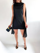 Blanca Draped Scarf Dress - Swoon Boutique New Orleans