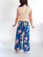 Blossom Denim Wide Leg Pant - Swoon Boutique New Orleans