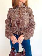 Botanical Print Jacket - Swoon Boutique New Orleans