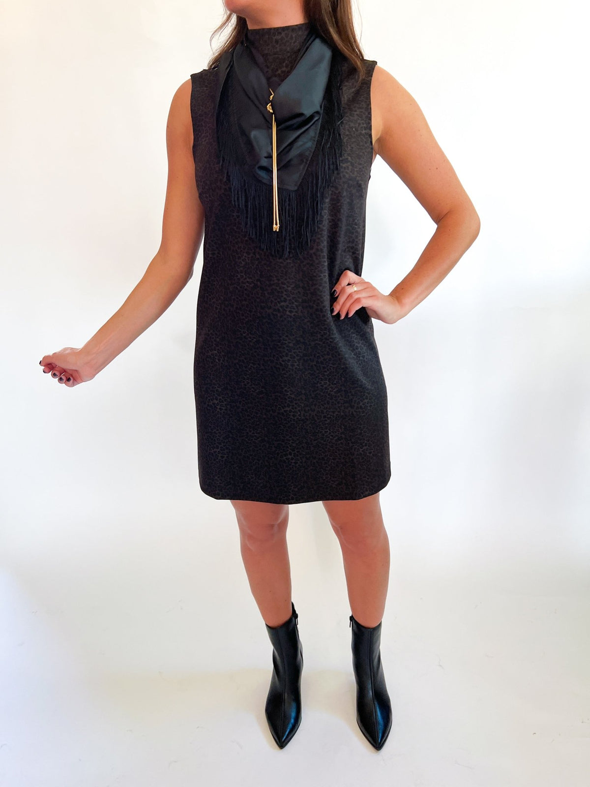 Briar Mock Shift Knit Dress - Swoon Boutique New Orleans