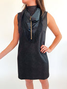 Briar Mock Shift Knit Dress - Swoon Boutique New Orleans