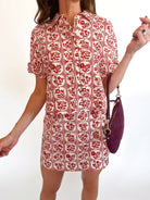 Brick Bloom Club Shirt - Swoon Boutique New Orleans
