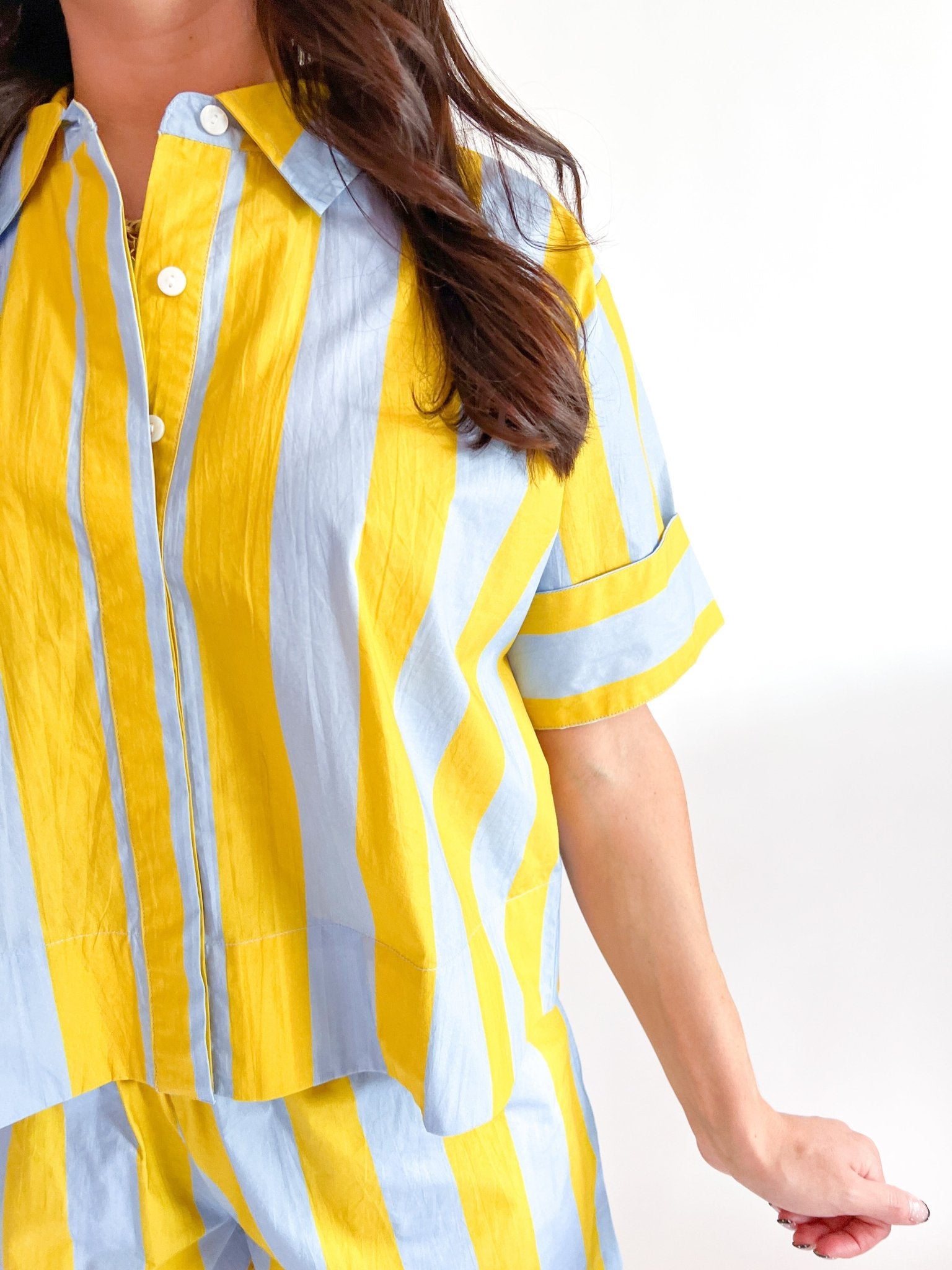 Brimstone Stripe Club Shirt - Swoon Boutique New Orleans