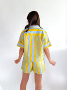 Brimstone Stripe Pool Shorts - Swoon Boutique New Orleans