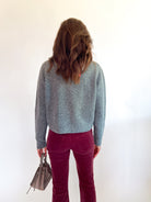 Brisana Velvet Bow Cardigan - Swoon Boutique New Orleans