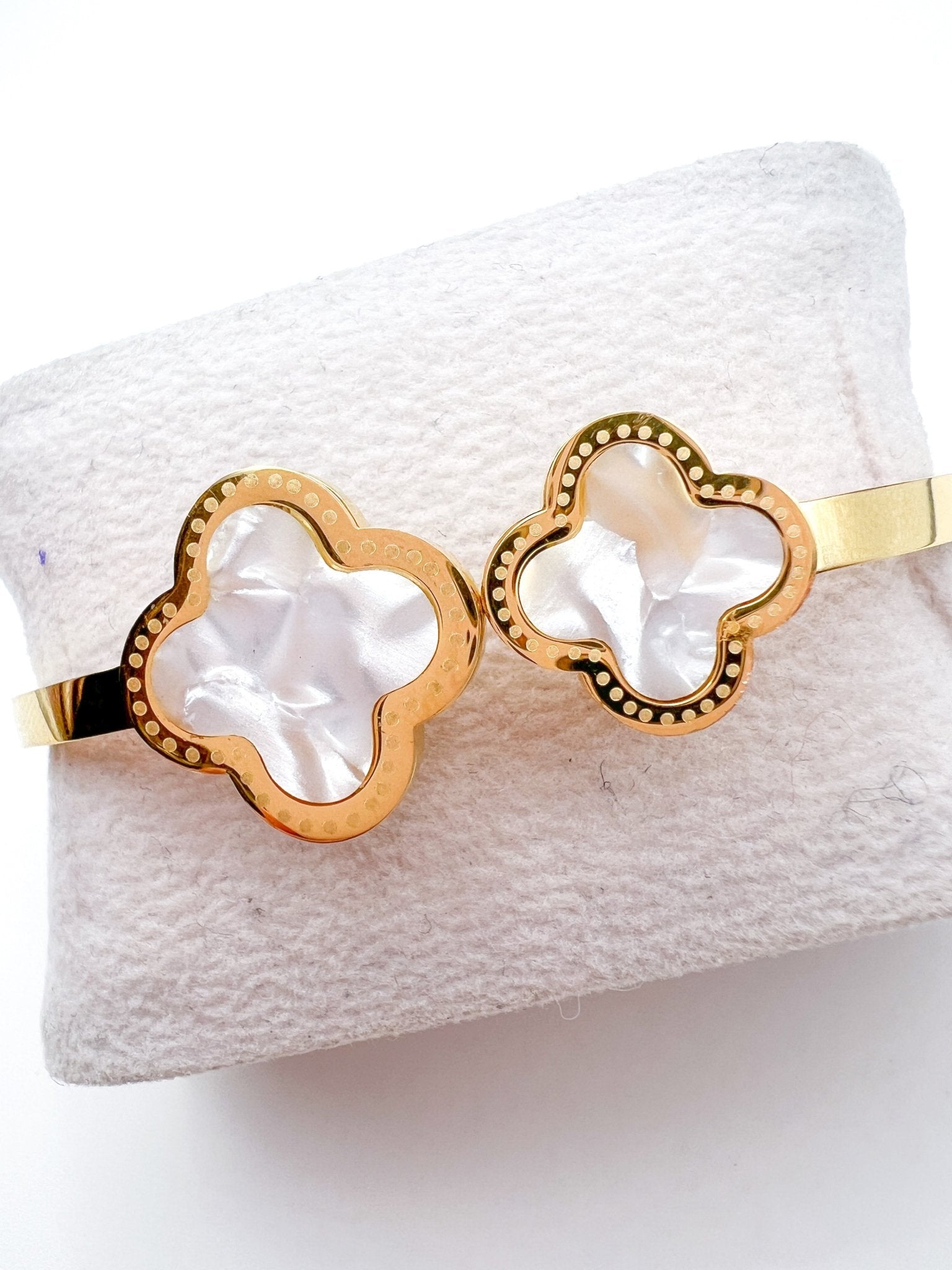 Brookes Double Mother of Pearl Bracelet - Swoon Boutique New Orleans