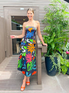 Brooks Majorelle Midi Dress - Swoon Boutique New Orleans