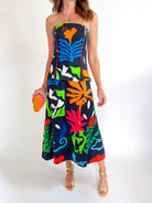 Brooks Majorelle Midi Dress - Swoon Boutique New Orleans