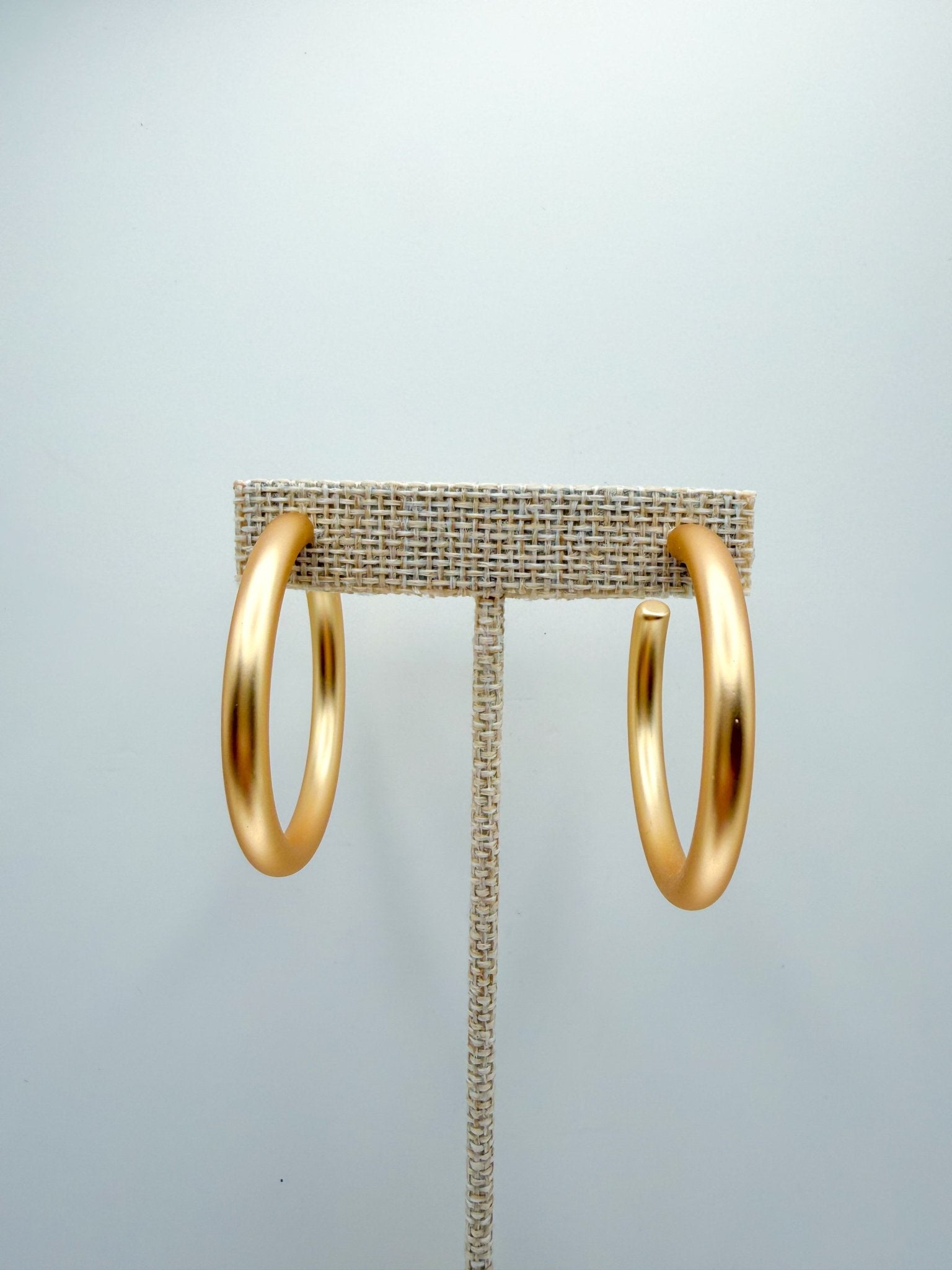 Brushed Good Hoops - Swoon Boutique New Orleans