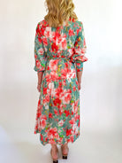 Button Up Tie Waist Maxi - Swoon Boutique New Orleans