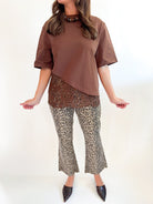 Camila Layered Hem Tee Top - Swoon Boutique New Orleans