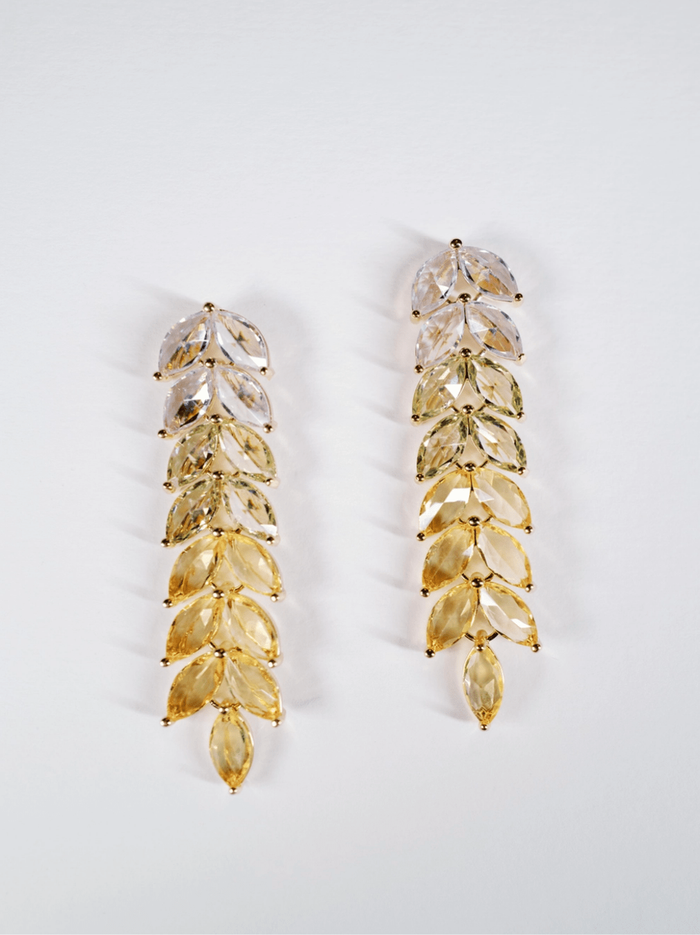 Canary Yellow Holiday Christmas Statement Earrings - Swoon Boutique New Orleans