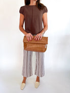 Cap Sleeve Knit Top - Swoon Boutique New Orleans