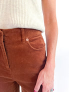 Casey Corduroy Wide Leg Pants - Swoon Boutique New Orleans