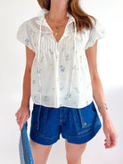 Celene Denim Shorts - Swoon Boutique New Orleans