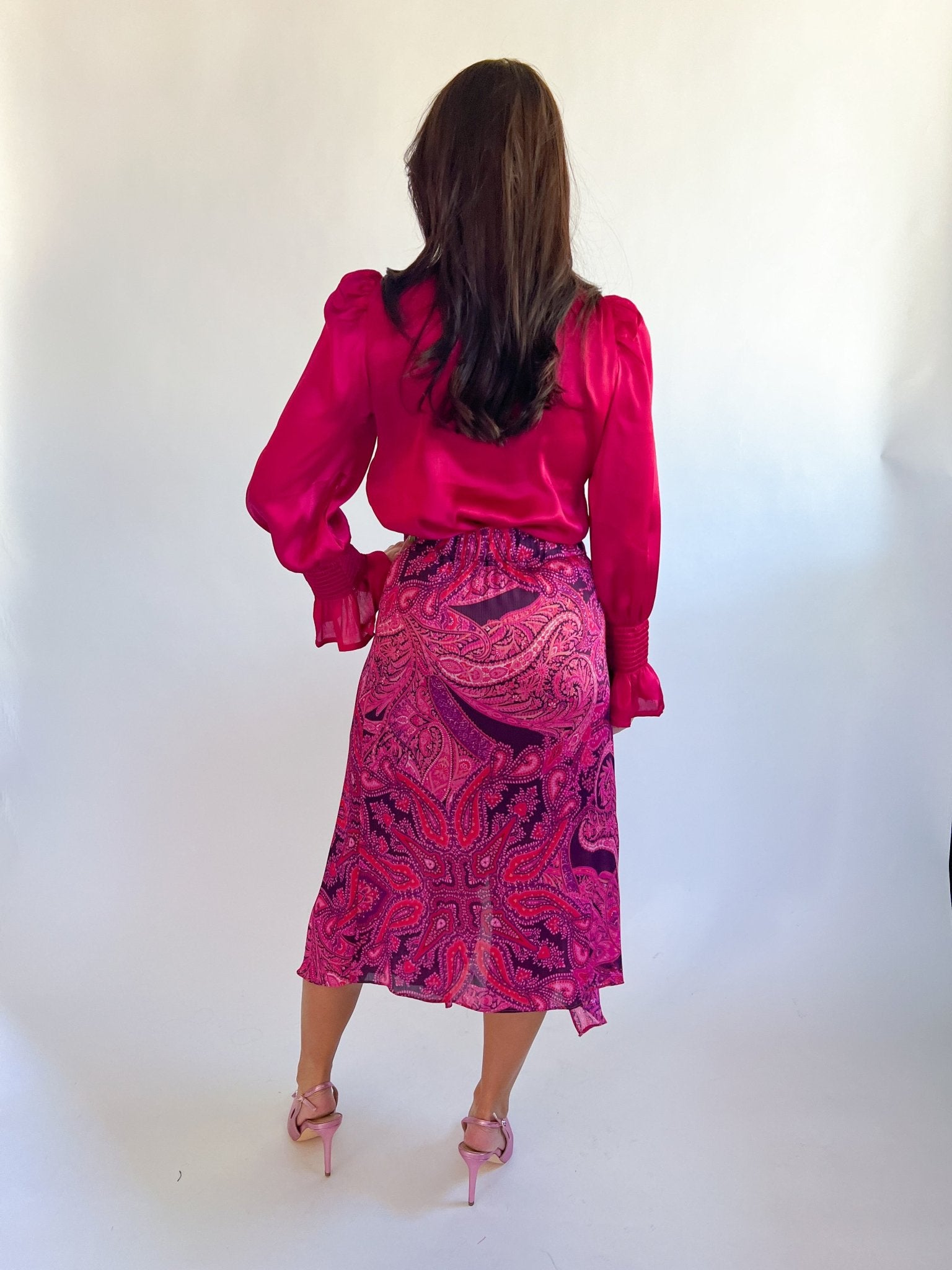 Ceylon Ruffle Skirt - Swoon Boutique New Orleans
