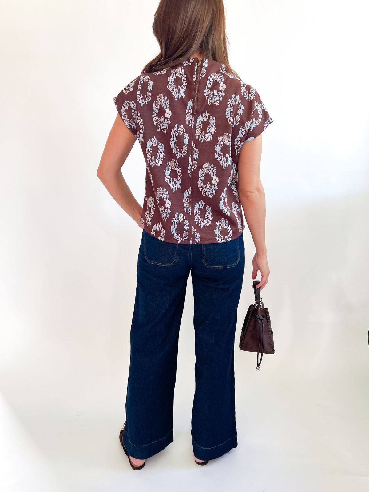 Chelsea Wide Leg Dark Wash - Swoon Boutique New Orleans