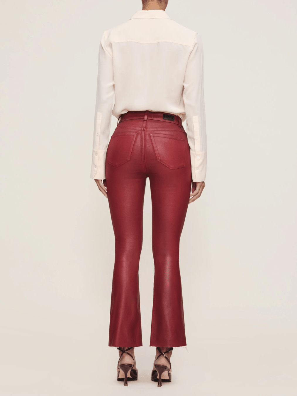 Cherry Coated Bridget Cropped Jeans - Swoon Boutique New Orleans