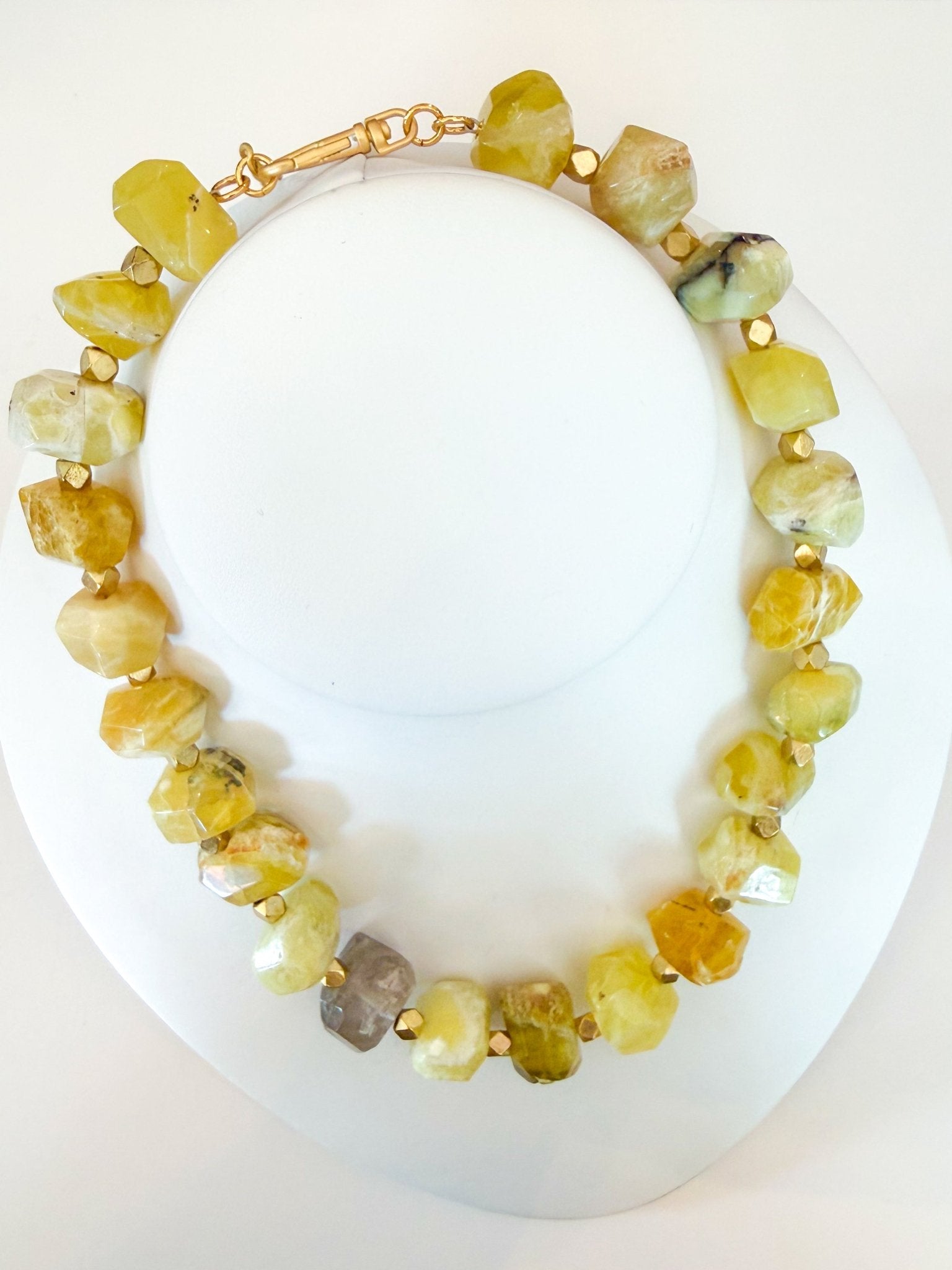 Chunky Gemstone Necklace - Swoon Boutique New Orleans