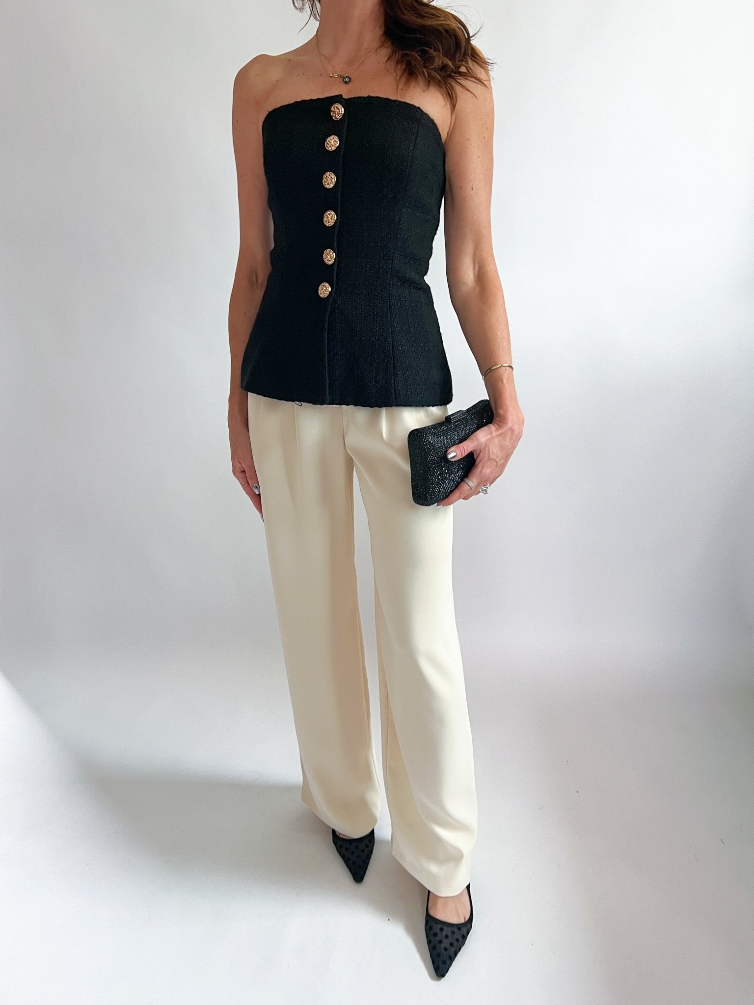 Classic Harrie Suiting Trouser - Swoon Boutique New Orleans