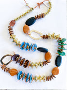 Coastal Boho Beaded Necklace - Swoon Boutique New Orleans