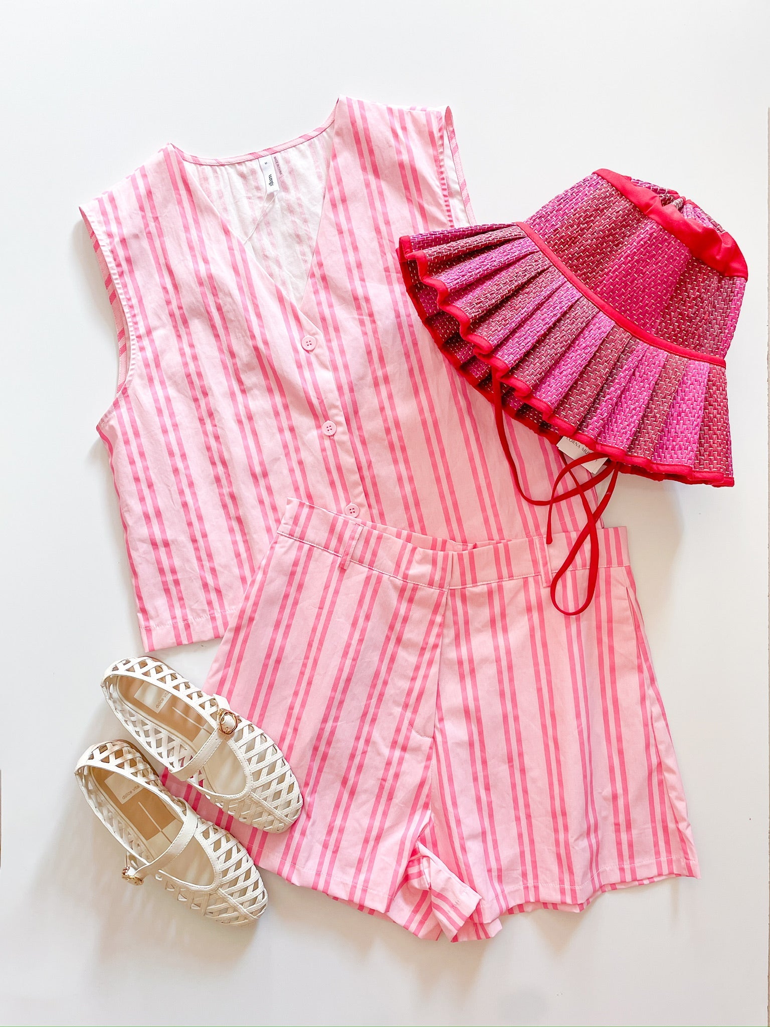 Coastal Stripe Short Set - Swoon Boutique New Orleans