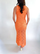 Crochet Cover Up Maxi Dress - Swoon Boutique New Orleans