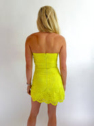 Daisy Lime Romper - Swoon Boutique New Orleans