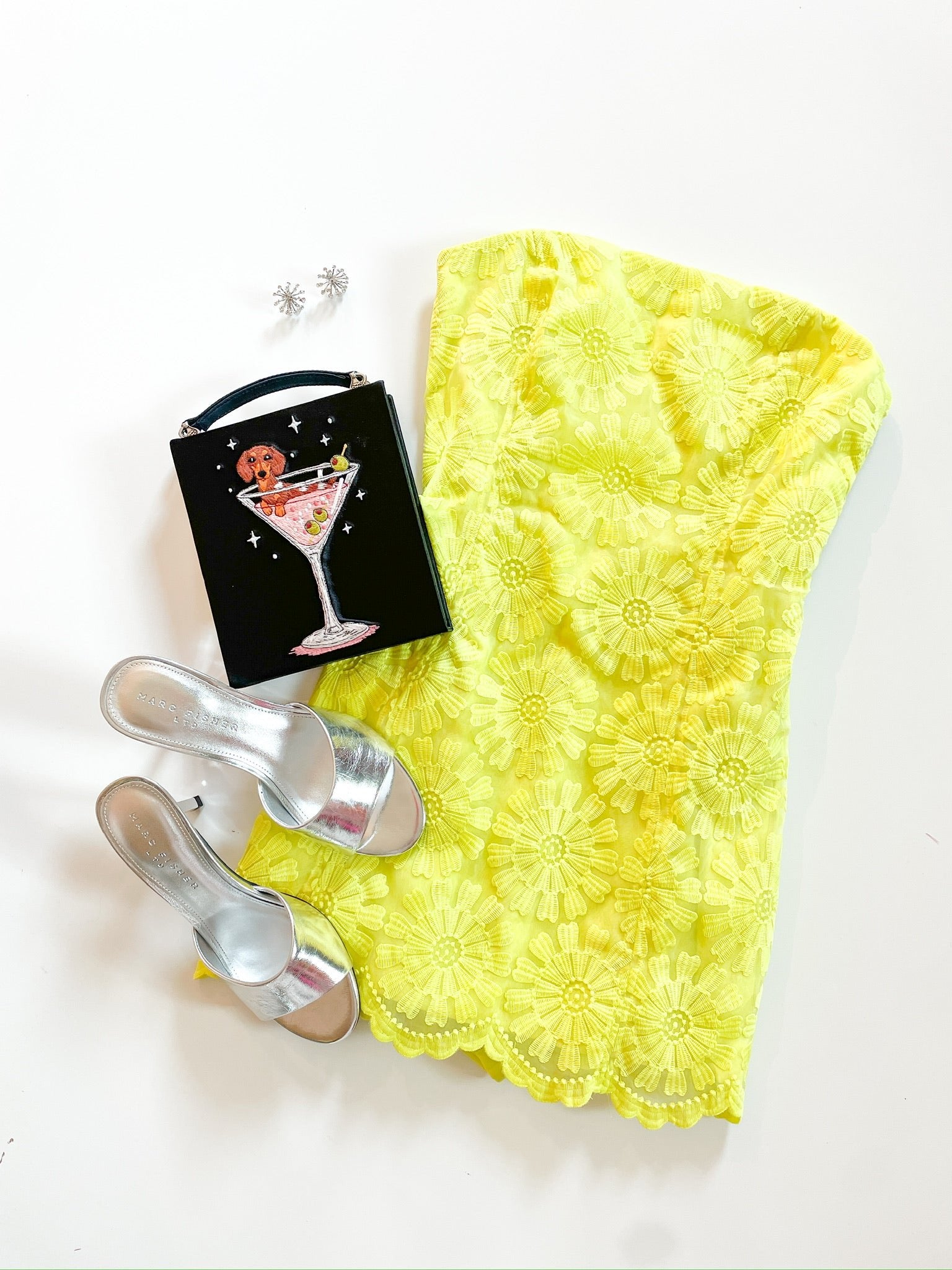 Daisy Lime Romper - Swoon Boutique New Orleans