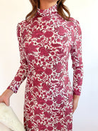 Daisy Regal Raspberry Dress - Swoon Boutique New Orleans