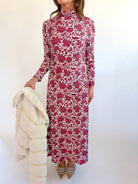 Daisy Regal Raspberry Dress - Swoon Boutique New Orleans