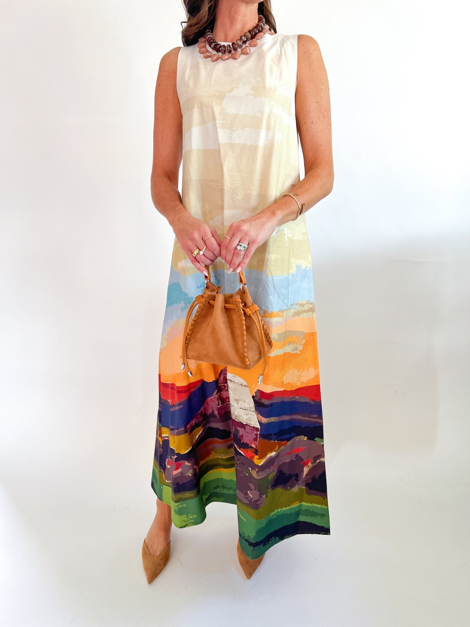 Dani Midi Dress - Swoon Boutique New Orleans