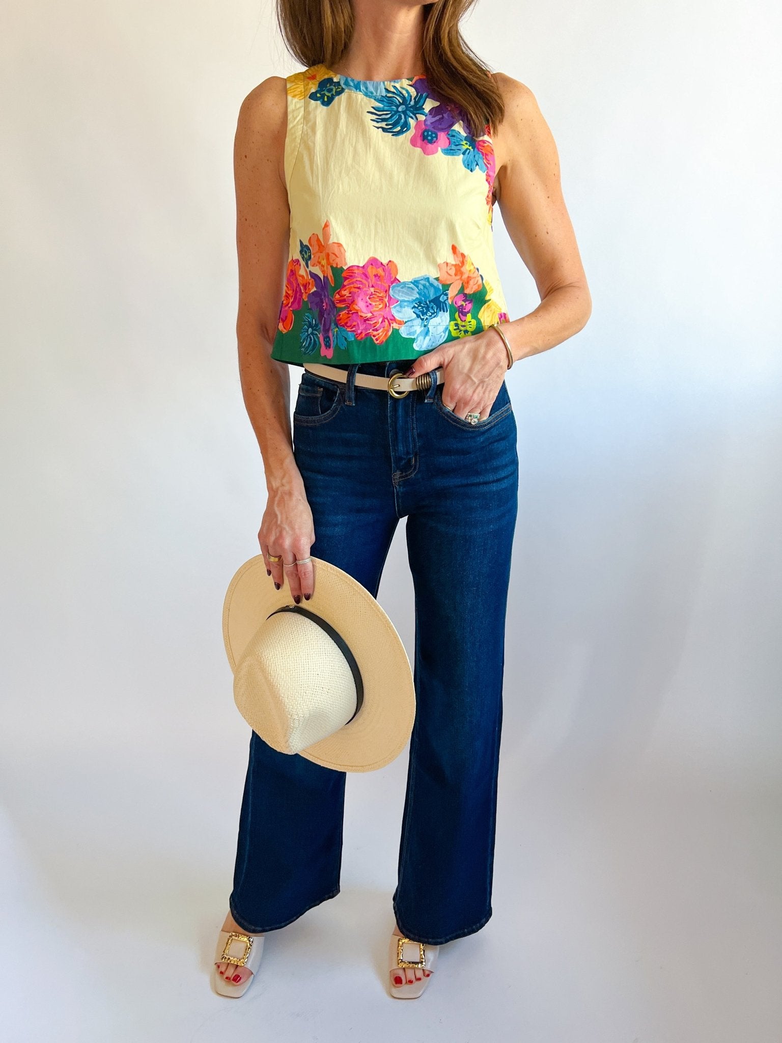Dani Sleeveless Top - Swoon Boutique New Orleans