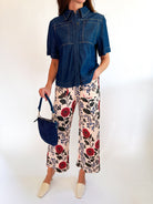 Denim Utility Top - Swoon Boutique New Orleans