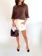 Derby Days Satin Midi Skirt - Swoon Boutique New Orleans