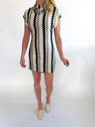 Devon Striped Knit Mini - Swoon Boutique New Orleans