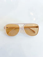Double Bridge Aviator Sunglasses - Swoon Boutique New Orleans