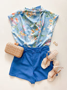 Dress Shorts with Belt Loops - Swoon Boutique New Orleans