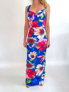 Elijah Floral Maxi Gown - Swoon Boutique New Orleans
