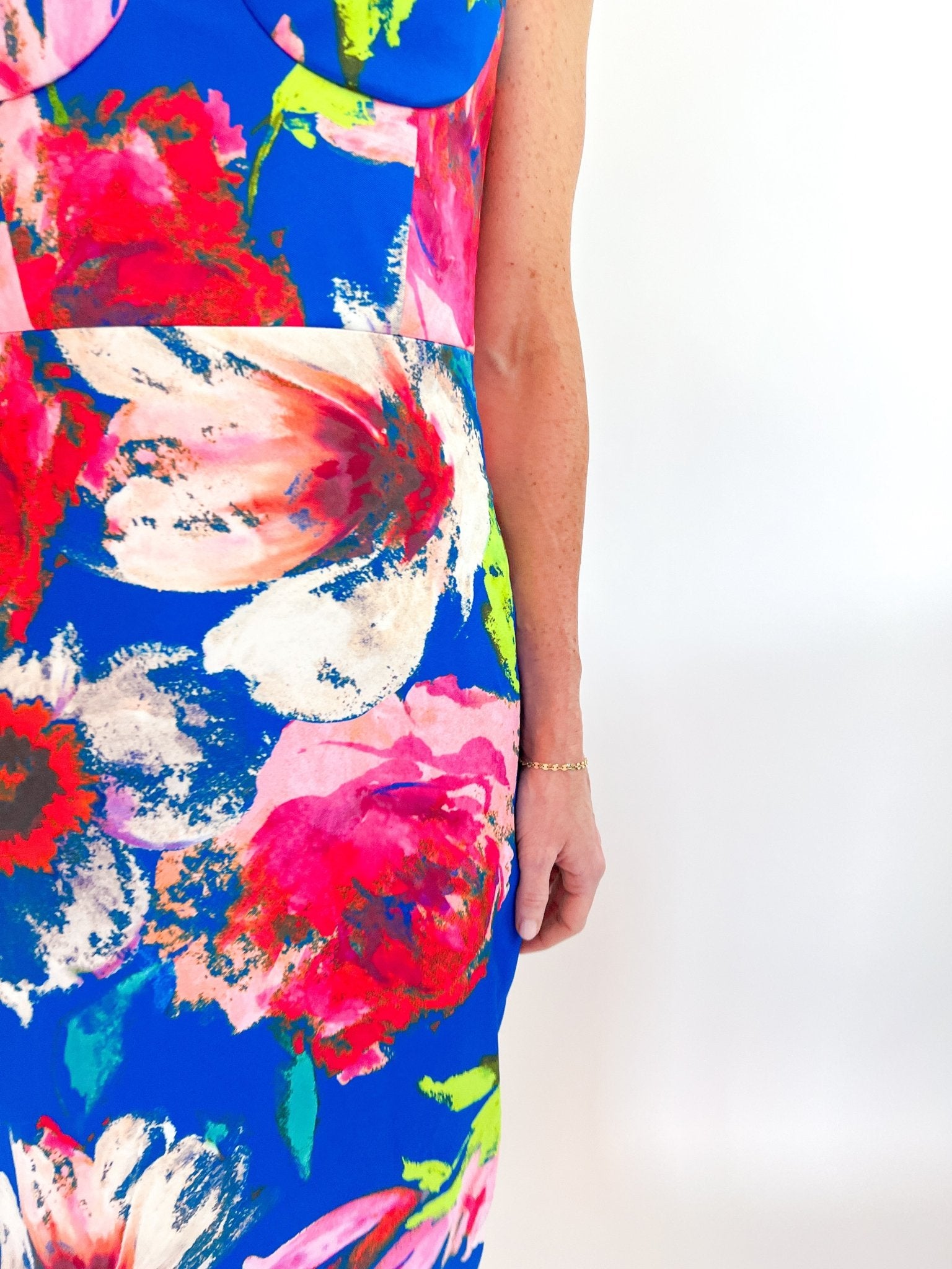 Elijah Floral Maxi Gown - Swoon Boutique New Orleans
