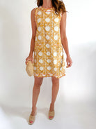 Ellie Wicker Mini Dress - Swoon Boutique New Orleans