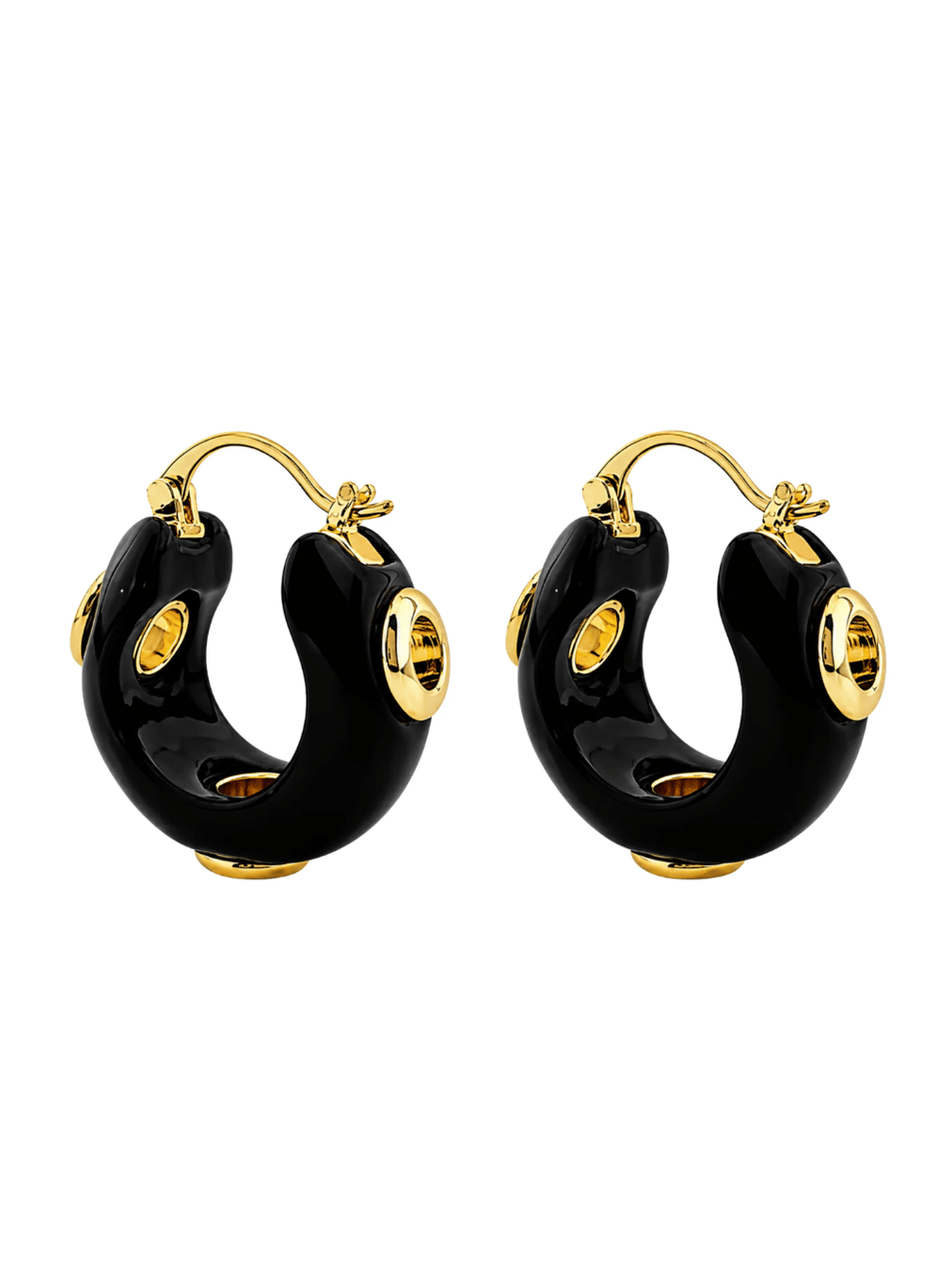 Elodie Hoop Earrings - Swoon Boutique New Orleans