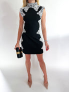 Elysia Lace Mini Tulip Dress - Swoon Boutique New Orleans
