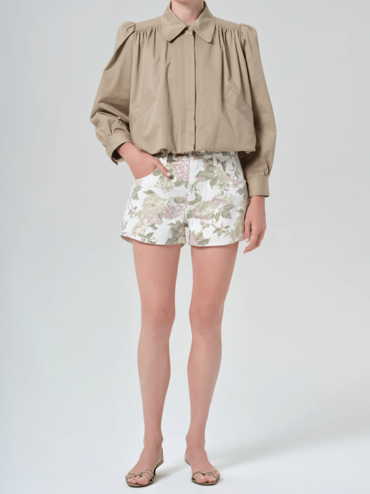 English Rose Abita Denim Short - Swoon Boutique New Orleans