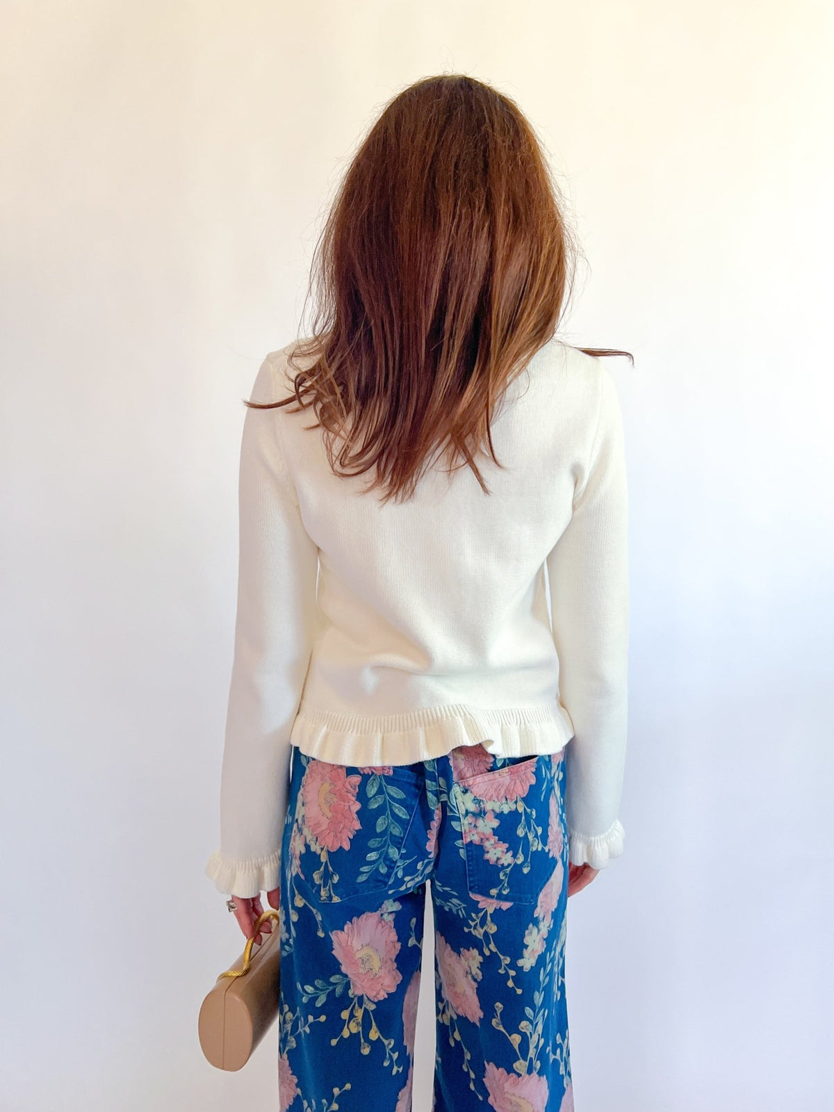 Essential Ruffle Trim Sweater - Swoon Boutique New Orleans